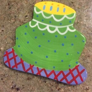 Coton‎ Colors Birthday Cake Colorful Ceramic Attachment